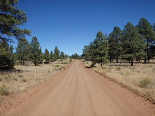 GDMBR: Northbound on CR-42.